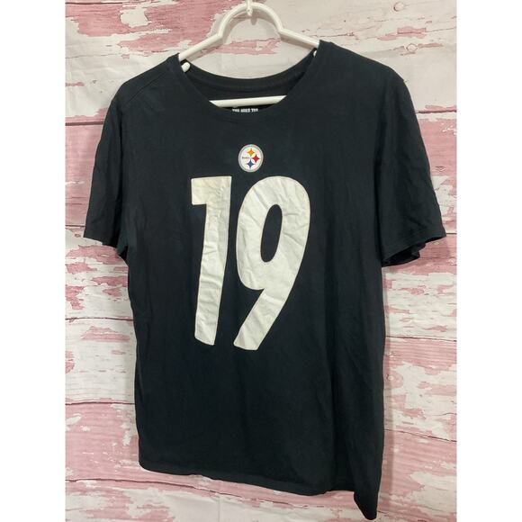 Nike Tee Pittsburgh Steelers Juju Smith-schuster Black Tee 19 NFL Medium - Picture 1 of 8